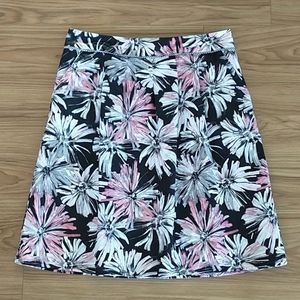 Liz Claiborne Floral Print Skirt Size 10